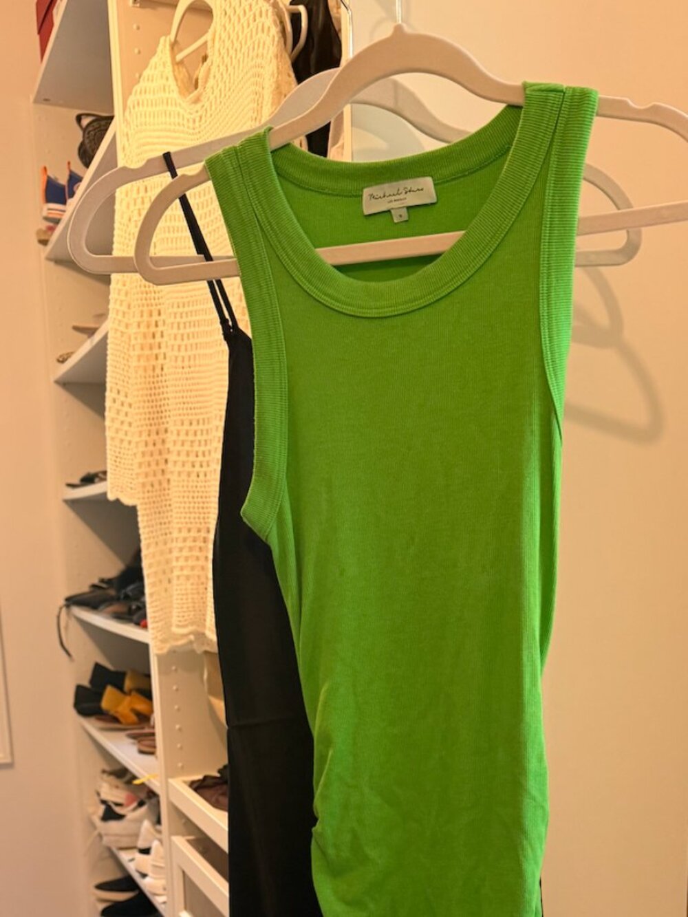 Michael Stars Wren Midi Dress in Field Green